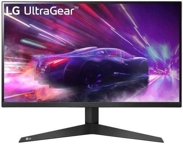 Main image of LG 24GQ50F-B 24-Inch Class Full HD (1920 x 1080) Ultragear Gaming Monitor with 165Hz Refresh Rate and 1ms MBR, AMD FreeSync Premium and 3-Side Virtually Borderless Design,Black