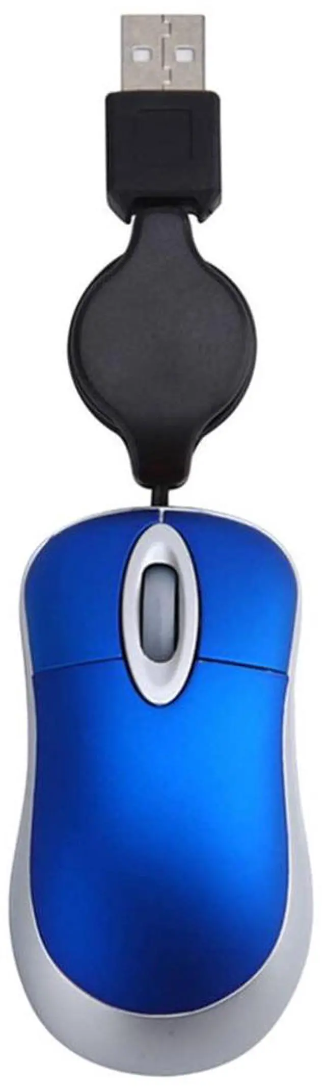 Alt view image 2 of 5 - OSALADI 3pcs Mini USB Wired Mouse,Travel USB Optical Mouse,Retractable Cable Laptop Mouse for PC Desktop Mouse Notebook Computer