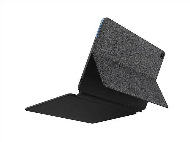 Alt view image 2 of 5 - Lenovo Chromebook Duet, 2-in-1, 10.1" WUXGA (1920 x 1200) Display, MediaTek Helio P60T, 4GB LPDDR4X RAM, 128GB eMCP SSD, Integrated ARM G72 MP3 Graphics, Chrome OS, ZA6F0031US, Ice Blue + Iron Grey