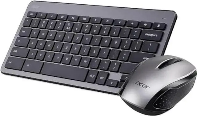 Main image of Acer Wireless Keyboard & Mouse Bundle: Includes RF Wireless Optical Mouse, RF Wireless Keyboard and USB Receiver, (Pack of 1)