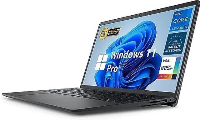 Alt view image 2 of 5 - Dell Inspiron 15 3000 Business Laptop, 15.6" FHD Display, 12th Gen Intel Core i7-1255U, Windows 11 Pro, 32GB DDR4 RAM, 1TB PCIe SSD, WiFi 6, SD Card Reader, Long Battery Life