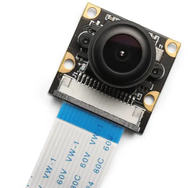Main image of SainSmart Wide Angle Fish-Eye Camera Lenses for Raspberry Pi 3 Model B Pi 2 Model B+ Arduino, RoHS Certified