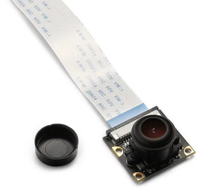 Alt view image 4 of 5 - SainSmart Wide Angle Fish-Eye Camera Lenses for Raspberry Pi 3 Model B Pi 2 Model B+ Arduino, RoHS Certified