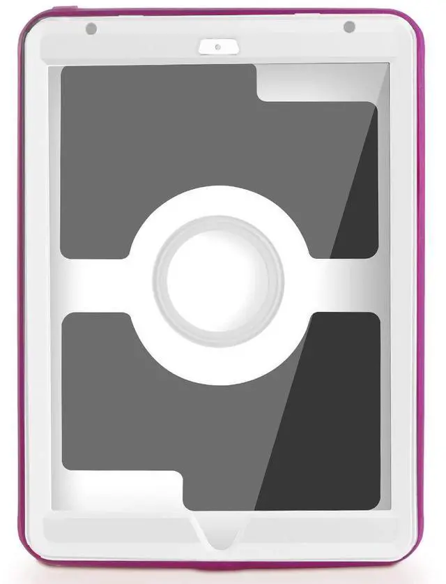 Alt view image 5 of 5 - AICase iPad Mini 5 Case (5th Generation 7.9 inch)/iPad Mini 4 Case Heavy Duty Shockproof Triple Layer Defense with Built-in Screen Protector Full-Body Rugged Kickstand