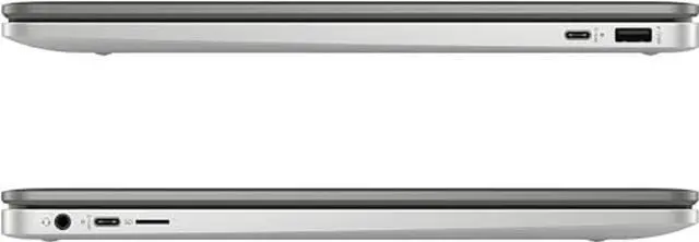 Alt view image 4 of 4 - HP 15.6 HD Premium Chromebook, Intel Celeron N Processor 3.7GHz Turbo Speed, 8GB Ram, 64GB SSD, Ultra-Fast WiFi Up to 1700 Mbps, Chrome OS, Arctic Sliver