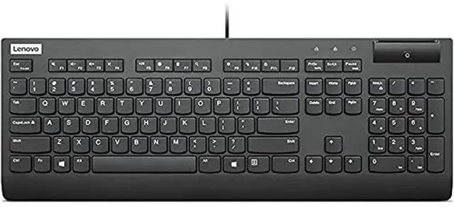 Alt view image 3 of 4 - Lenovo Smartcard Wired Keyboard II-US English