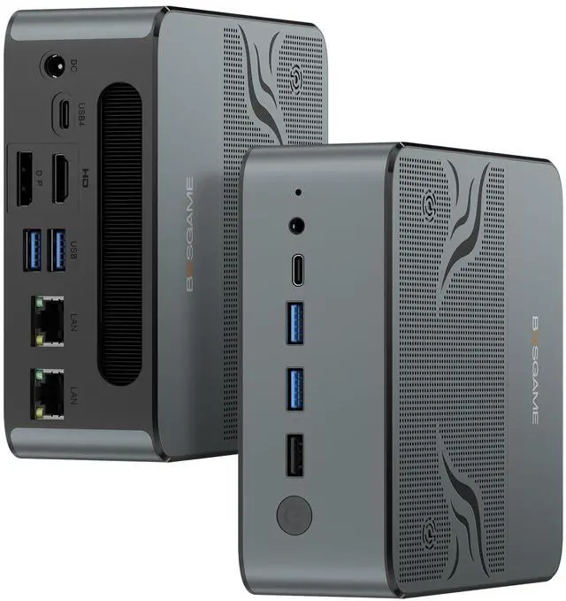 Main image of BOSGAME M2 Mini PC, AMD Ryzen 9 7940HS Processor Mini Computer(8C/16T, up to 5.2GHz) 32GB DDR5, 1TB M.2 SSD, Quad Display Desktop Gaming PC, Dual LAN, WiFi 6E, BT 5.2