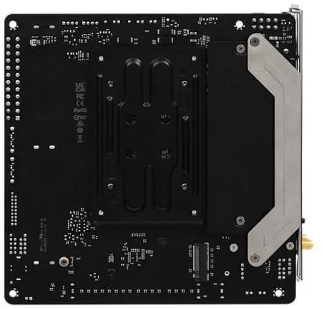 Alt view image 4 of 5 - ASRock AMD B850i Lightning WiFi 6E Socket AM5 Ryzen 9000/8000/7000 Series DDR5 8200+ (OC) MHz 128GB Mini ITX Motherboard M.2 SATA3 6.0 Gb/s PCIe 5.0 B850 BIOS Flashback