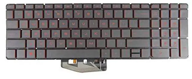 Main image of Abakoo New Keyboard Compatible with HP Omen 17-W 15-AX 15-an SG-80750-XBA 835664-001 V150646LS1 9Z.NC8BQ.701 with Backlit Red US