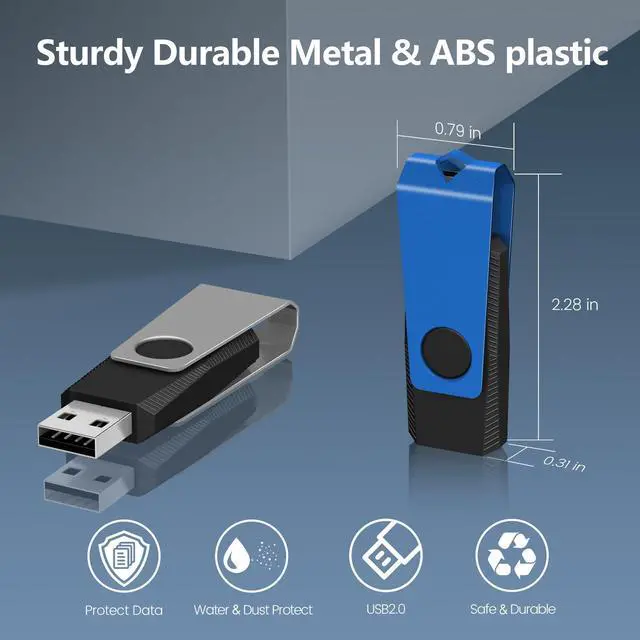Alt view image 5 of 5 - AGECASH 8GB USB Memory Stick Thumb Drive USB 2.0 Flash Drive Bulk 20 Pack FAT32 USB Flash Drive 8GB Zip Drive USB Key with 20 Lanyard Jump Drive Multipack (5 Color: Black White Green Blue Gray)