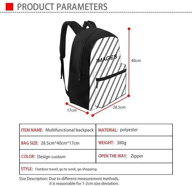 Alt view image 2 of 5 - Amzbeauty Cool Dragon Dinosaur School Backpack Book Pack Travel Laptop Backpack Teens Boys Girls Kids Unisex 15.6 Inch