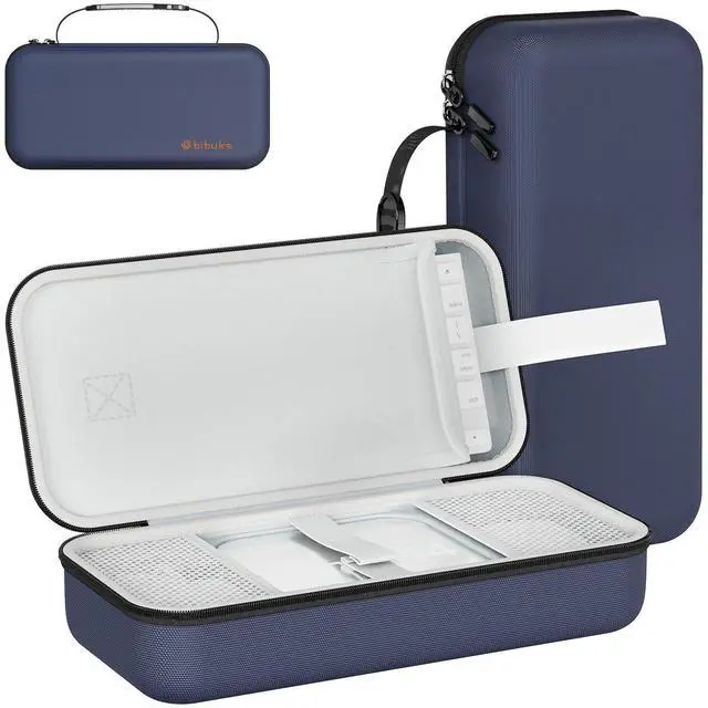 Main image of Carry Case Compatible with Apple 2024 Mac Mini M4 /M4 Pro,M4 Pro Protective Carrying Case, Portable Hard Shell Travel Storage Bag (Blue)