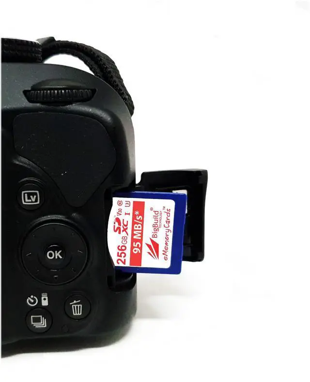 Alt view image 5 of 5 - BigBuild Technology 256GB U3 SDXC Memory Card for Canon EOS R50, Canon EOS R5 Mark II Cameras