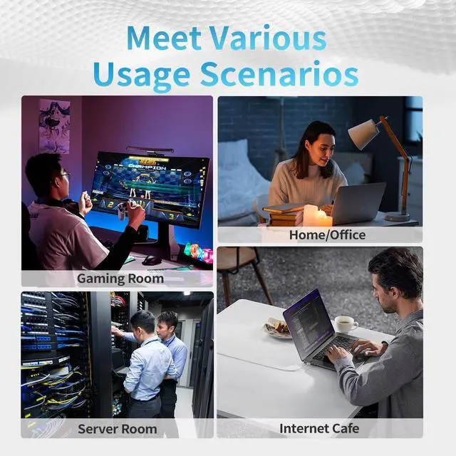 Alt view image 5 of 5 - Cat 6 Ethernet Cable 125 ft, Indoor&Outdoor, High Speed 10Gbps 24AWG Pure Copper Internet Network Cable, Pure Copper Ethernet Patch Cable Long, PoE Computer LAN Cable for Router, Modem, PS5/4, Black