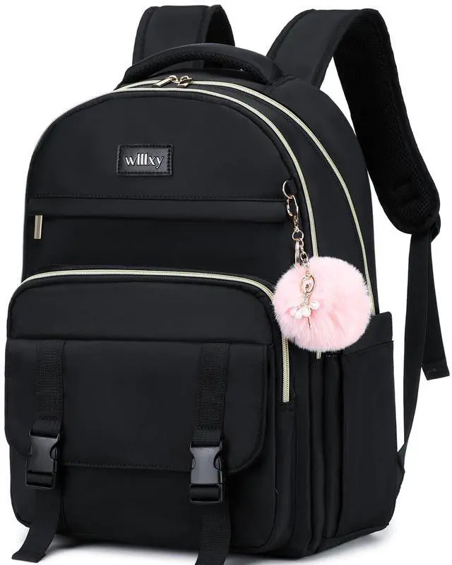 Main image of Caoroky knight Women Laptop Backpack 15.6 Inch Office Business Work Backpacks Purse Anti Theft Travel Back Pack School College Bookbag Nurse Teacher Learning Daypack Computer Rucksack,Black