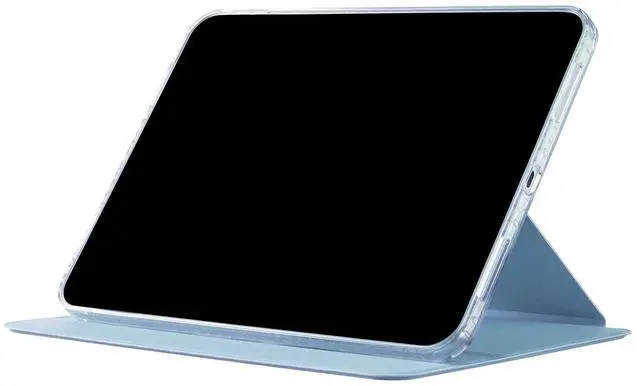Alt view image 5 of 5 - iPad Air-6 (13'') 2024 Case, DMaos Magnetic Detachable Smart Cover, 360deg Rotation Foldable Stand - Blue