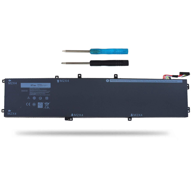 thumbnail interactive-video image 1 of 97Wh 6GTPY Replacement Battery For Dell XPS 15 & Precision Laptops - 8500mAh 6-Cell Li-Polymer 1 of 9