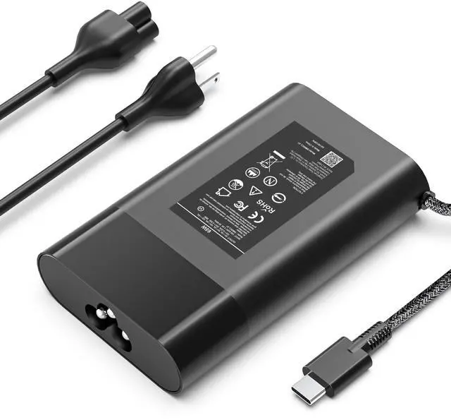 Main image of 2025 New Slim 65W USB C Laptop Charger Replacement for HP Laptop Charger Elitebook x360 Pavilion Spectre Envy Elite x2 Computer Travel Type C Power Cord Ac Adapter
