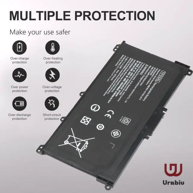 Alt view image 4 of 5 - 920070-855 920046-421 TF03XL laptop battery for HP Pavilion X360,Replacement Pavilion 14m-cd0001dx 14m-cd0003dx 15-cc0xx 15-cc1xx 15-cc023cl 15-cc563st 15-cd040wm14-CD 14M-CD 15-CC 14M-CD0003DX