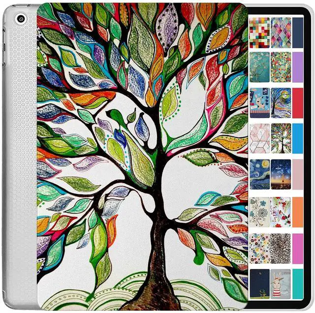 Main image of DuraSafe Cases for iPad Air 3rd Gen 10.5 Inch 2017/2019 [ PRO 10.5 Air 3 ] A1701 A1709 A1852 A2152 A2123 A2153 A2154 Printed Shock Absorbant Flexible TPU Protective Clear Case - Olivia Tree