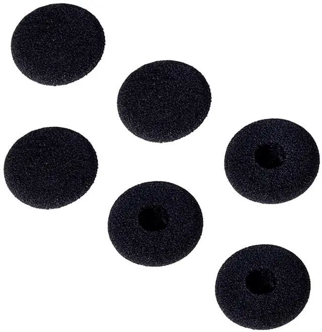 Alt view image 2 of 5 - ECS WordHear-O 3.5mm Transcription Headset with in-line Stereo/Mono & Volume, Under Chin, 10' Cord, Clothing Clip, 3 Extra Pair Ear sponges, Compatible with Computer & transcribers with a 3.5mm Jack