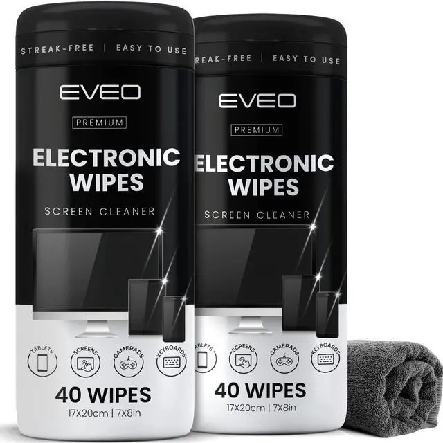 Alt view image 3 of 5 - Screen Cleaner Wipes Care Kit for iPad Case with Keyboard 10.2''