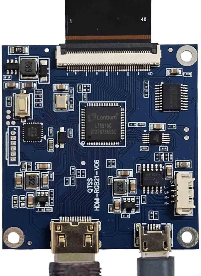 Alt view image 4 of 5 - FanyiTek 2.8 inch 480X480 IPS MIPI 330nit Circle LCD Screen and 40 pins Controller Board