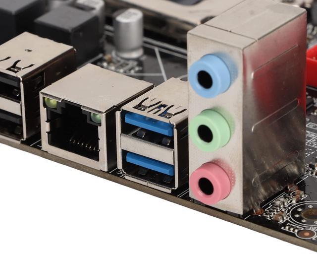 Alt view image 4 of 5 - B75M Custom PC Motherboard LGA1155 Motherboard Support 1155 Pins I3 I5 I7 Processor, 2 DDR3 Memory Slots, VGA, HDMI, PCI E1, SATA