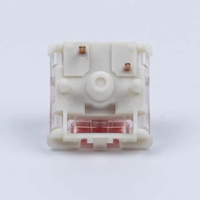 Alt view image 4 of 4 - GATERON Jupiter Red Keyboard Switches, Linear 45gf RGB LED 5 Pin Factory Pre-lubed Key Switches for MX Mechanical Keyboard(Red,110PCS)