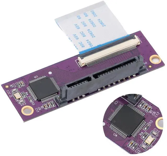 Alt view image 5 of 5 - IDE to SATA Adapter for PS2, Upgrade PCB Hard Drive or Optical Drive Adapter Converter, IDE Original Network Adapter for PS2