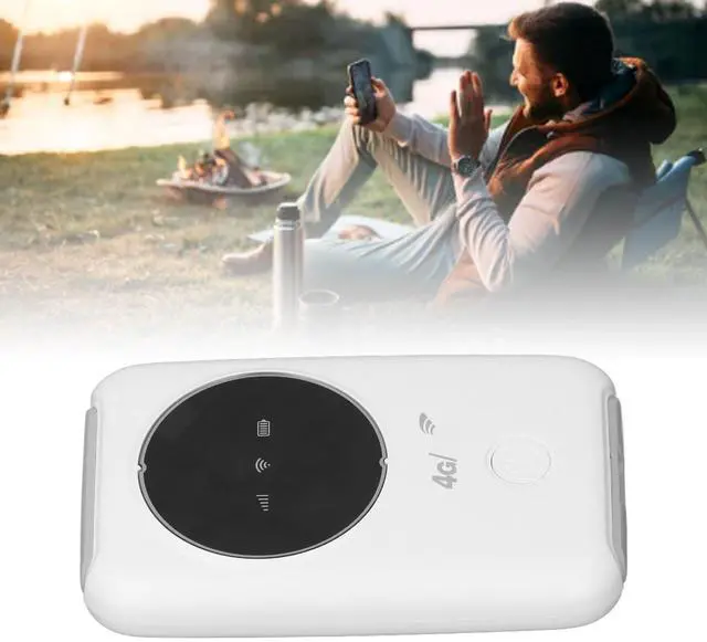Alt view image 4 of 5 - GOWENIC 4G LTE Mobile WiFi Router, Portable USB 300Mbps WiFi Hotspot Modem with SIM Card Slot 3200MAh Battery Up to 10 Devices for Travel Business Trip Asian Edition, GOWENICbmwxievpz6