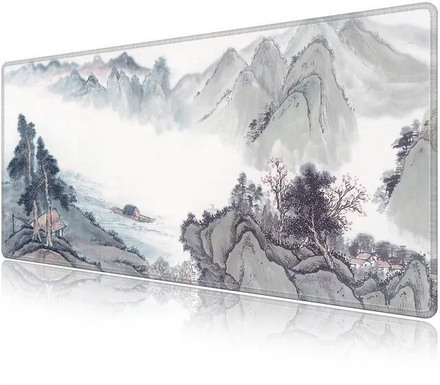 Main image of LL-COEUR XXL Landscape Gaming Mouse Pad Computer Keyboard Mat Office Desk Pad (Landscape 1, 39.3" x 19.6" x 0.12")