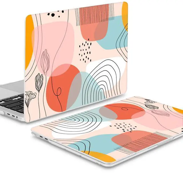 Alt view image 5 of 5 - Mektron for MacBook Pro 16 inch A2141 Case 2020 2019 Release with with Retina Display & Touch Bar & Touch ID, Abstract Artistic Plastic Hard Shell Cover Keyboard Skin Screen Film