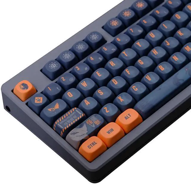 Main image of ZXMICYFA MOA Profile PBT Keycaps 75 Percent, 150 Keys Custom Dye Sublimation Keycaps Set Compatiable for Cherry MX Switch Mechanical Keyboard