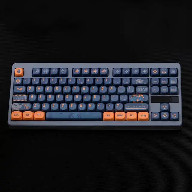 Alt view image 4 of 5 - ZXMICYFA MOA Profile PBT Keycaps 75 Percent, 150 Keys Custom Dye Sublimation Keycaps Set Compatiable for Cherry MX Switch Mechanical Keyboard