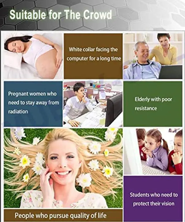 Alt view image 3 of 5 - MUBUY-GOL 2-Pack Screen Protector for iMac 27-inch Anti Blue Light Anti Glare, iMac Pro 27 /iMac 27 Inch 5K Display Eyes Protection Blue Light Blocking Screen Protector Filter, Reduce Eyes Stain