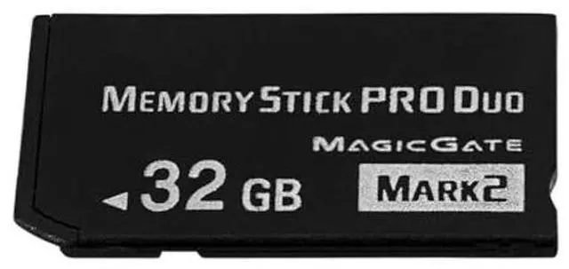 Alt view image 5 of 5 - 32GB Memory Stick Pro Duo (MARK2) for PSP Camera Memory Card