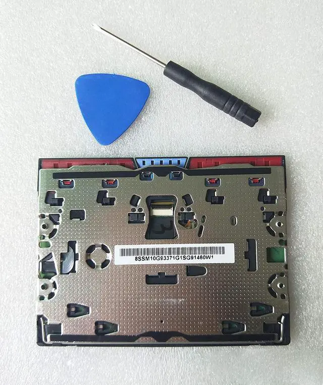 Alt view image 2 of 4 - Nbparts Fleshy Leaf Three Buttons Touchpad Clickpad Trackpad Replacement for Lenovo Thinkpad T440 T440S T440P T450 T450S T450P T540P W540 W541 W550S T550 T460 T560 T460P