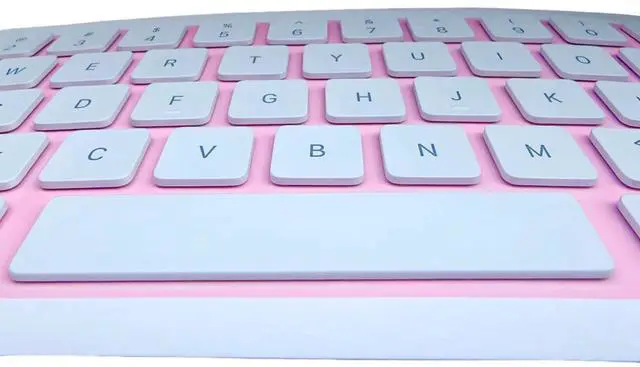 Alt view image 4 of 5 - Replacement US Keyboard Full Set of Keycap Keys and Tool Applicable for ipad Pro/Air 11/12.9inch Magic Keyboard (MKH-2 White)