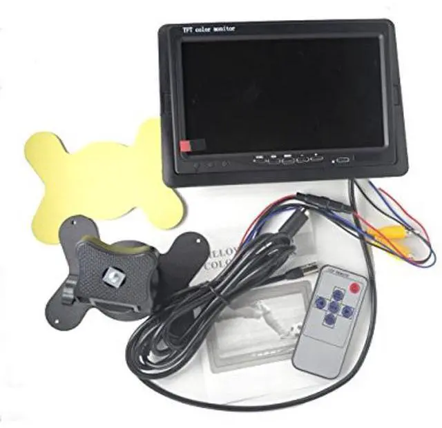 Alt view image 2 of 5 - Padarsey 7 Inches TFT Color LCD Car Rear View Camera Monitor Support Rotating The Screen and 2 AV Inputs (7 Inch LCD Monitor)