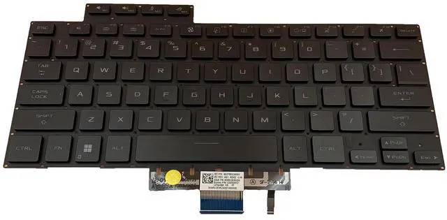 Alt view image 5 of 5 - Siakoocty Laptop Replacement US Layout RGB Backlight Keyboard for ASUS ROG Zephyrus G15 GA503 GA503Q GA503QS GA503QR GA503QM & ROG Zephyrus M16 GU603 GU603H 0KNR0-2812US00 V202526QS1