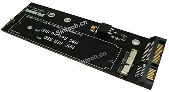 Alt view image 4 of 5 - Sintech 26pin to SATA Adapter with USB3.0/Type C SATA Cable,Compatible with SSD from MacBook Air Pro 2012 Year (NOT fit SSD from 2013-2015 Year)