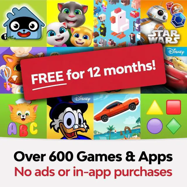 Alt view image 5 of 5 - Pebble Gear Disney Pixar Cars Kids Tablet - 7" HD Display - Parental Control - Wi-Fi - Android - 500+ Games, Apps & E-Books - 16 GB - Kid-Proof Bumper Case - Dual Camera - Blue Light Filter