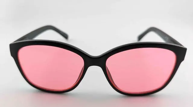 Alt view image 3 of 5 - FL-41 Light Sensitivity Glasses for Florescent Light Sensitivity, Photophobia, and Migraines (Women's Fashion Style)