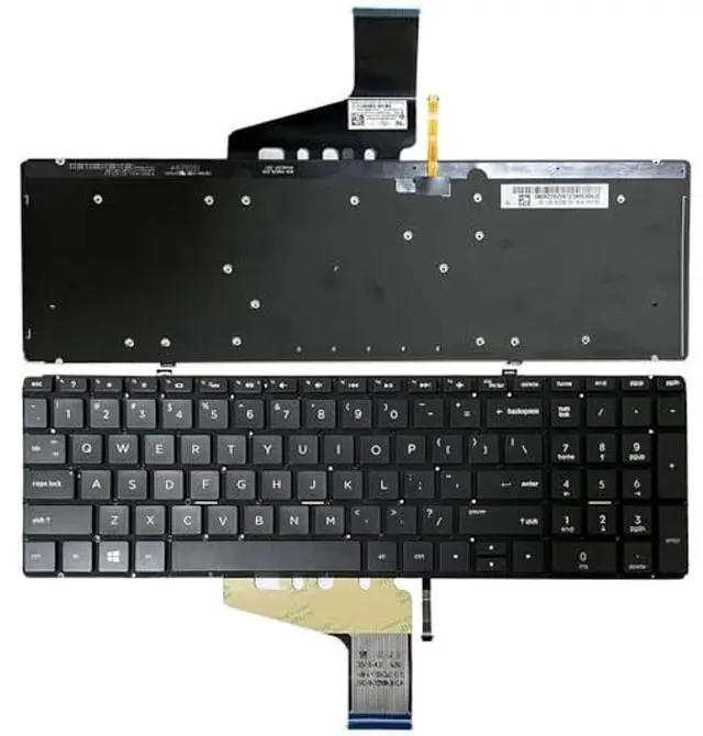 Main image of Suyitai Replacement for HP Spectre X360 15-CH 15-ch011dx 15-CH011NR 15-ch075nr 15-CH012NR 15-ch004na 15-CH008CA 15-CH010CA Laptop Keyboard US Backlit No Frame CN:L30531-DH1 92.NEZBQ.J1N