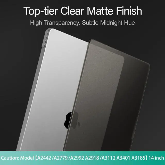 Alt view image 3 of 5 - Tuiklol for M4 MacBook Pro 14 inch Case 2024-2021 Release A3112 A3401 A3185, A2992 A2918 M3 A2779 M2 A2442 M1 Pro/Max Chip,Protective Hard Shell Cover with Keyboard Cover Retina, Gary