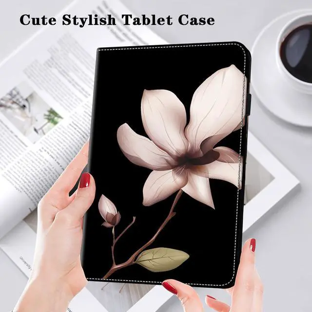 Alt view image 4 of 5 - VODEFOX for All-New Kindle Fire HD 10 Tablet Case 13th Generation 2023 Release 10.1", PU Leather Folio Stand Cover with Card Slots for Fire HD10 & HD 10 Plus Tablet 2023 - Mandala Flower