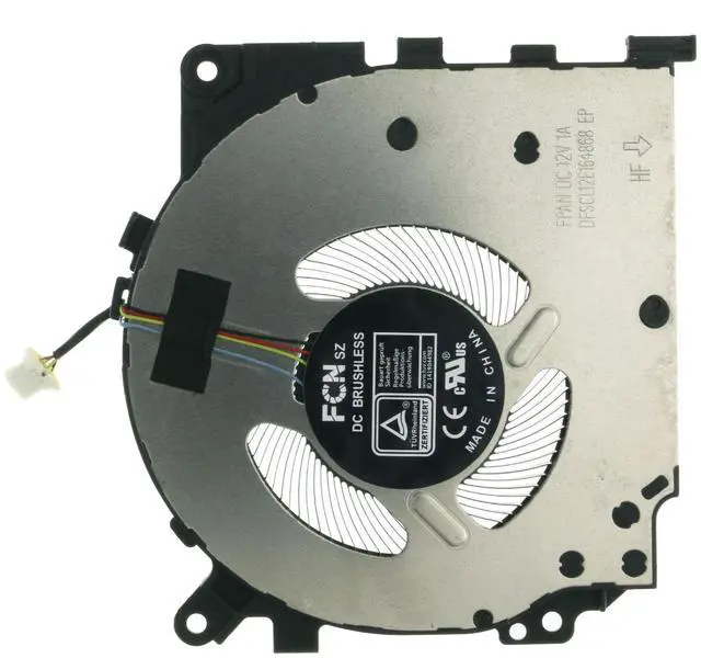 Alt view image 4 of 4 - Replacement CPU Cooling Fan for Asus Zenbook 14 Q409Z UX3402Z UM3402Y UX3402V UX3402Y UM3402Z FPNA DFSCL12E164868 HQ23300303000 12V 1A