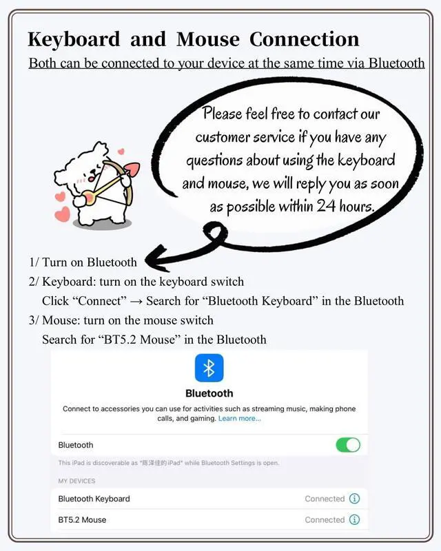 Alt view image 5 of 5 - TUNKARMOR for iPad Pro 11 inch M4 Case with Keyboard 2024 5th Generation Keyboard Case Built-in Pencil Holder with Mouse - Black