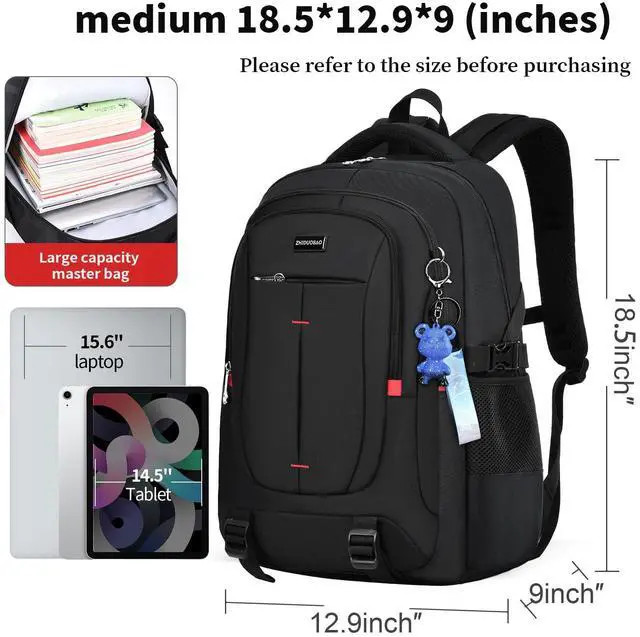 Alt view image 3 of 5 - ZHIDOBO Backpack for School Boys Backpacks for Kids Camo Bookbag for Middle School Bags high school Waterproof Travel Back Pack